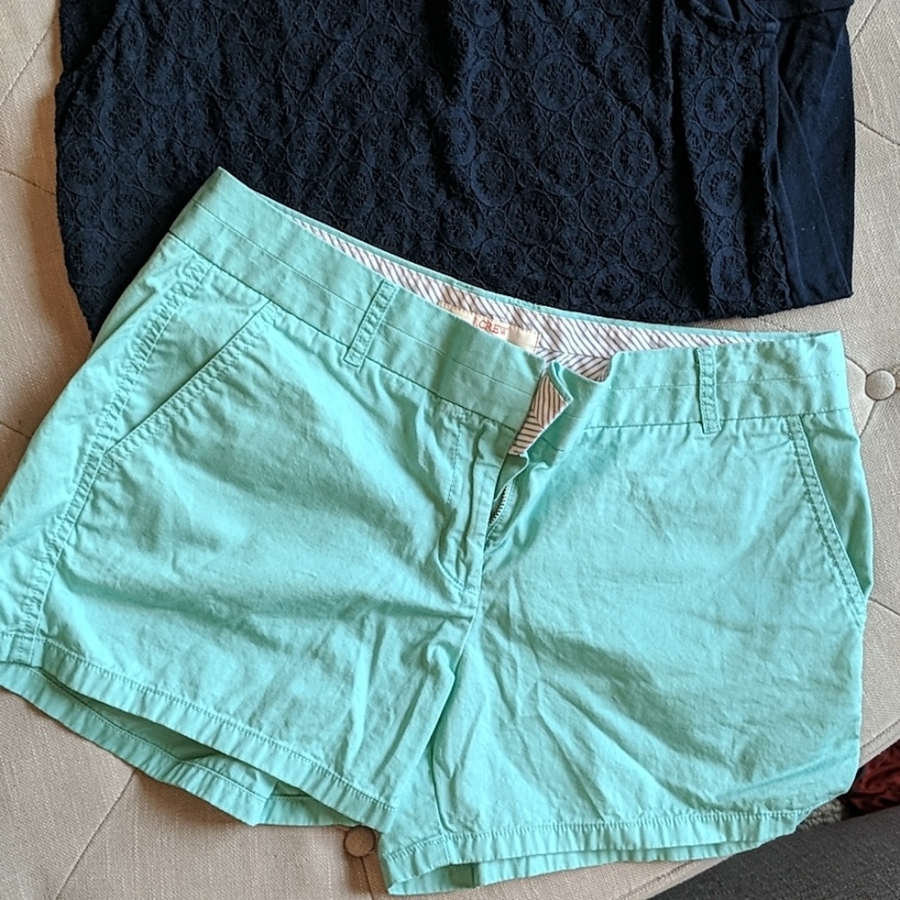 J Crew 4" Chino Shorts
